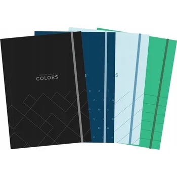 Školní pořadač/obal na výkresy s gumou C4, MIX barev Top-2000