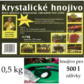 Hnojivo Hnojivo krystalické 0,5kg+lžíce LEBIŠ