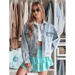 Dámská modrá oversize džínová bunda STEFANIA TY4895 Velikost: S