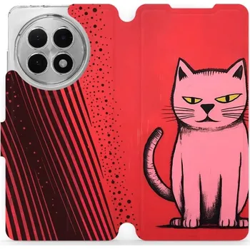 Pouzdro na mobilní telefon Flipové pouzdro Mobiwear - OnePlus 13R - VP54S Kocourek (Knížkové flip pouzdro, obal, kryt na mobil OnePlus 13R - VP54S Kocourek, materiál Umělá kůže + TPU - ochrana 360°, stojánek, silikonová vanička, magnetické zavírání)