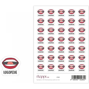 samolepka Fleppi Samolepky Logopedie