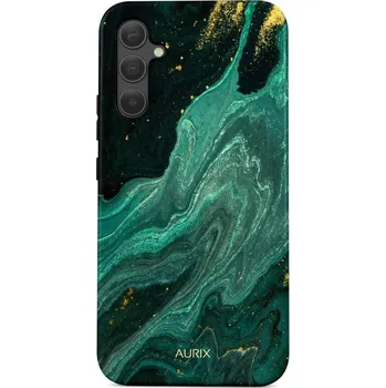 Pouzdro na mobilní telefon Kryt Samsung A34 AURIX pevný Green Lagoon (obal neboli pouzdro na Samsung A34)