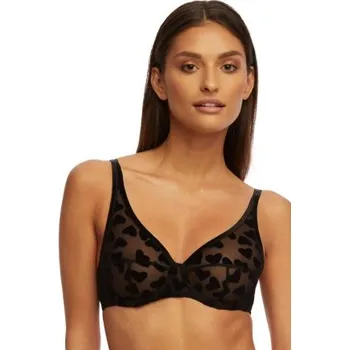 Podprsenka Nevyztužená podprsenka Kinga Heartbeats SC-887 Černá 70C