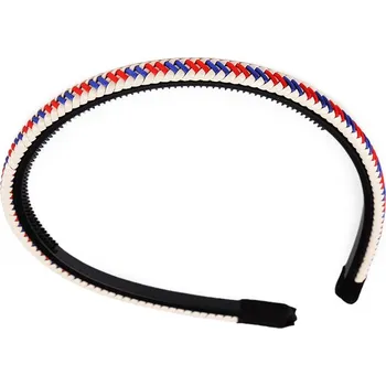 Čelenka Čelenka do vlasů proplétaná - 3 modrá červená