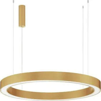 NOVA LUCE závěsné svítidlo MORBIDO zlatý mosazný hliník a akryl LED 80W 230V 2700K - 4000K IP20 vč. dálkového ovládání stmívatelné Tuya 9345646