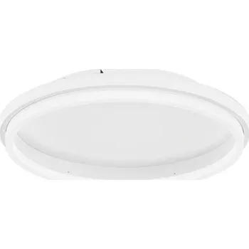 NOVA LUCE stropní svítidlo WILLOW bílá ocel a akryl D45x6mm LED 40W 9212913