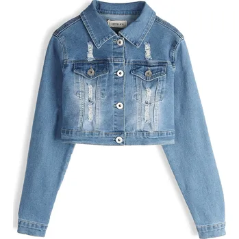 Dámské oblečení GATE Zkrácená denimová bunda 38 225-0577/72