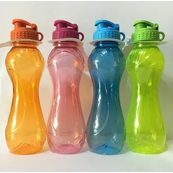 Láhev Láhev 0,7l KÓNICKÁ s nápitkou,2barvy, plast