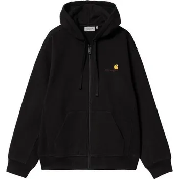 Pánská mikina MIKINA CARHARTT WIP Hooded American Scri - černá - M + při osobním odběru 2 993 Kč