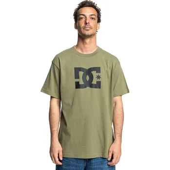 Pánské tričko tričko DC Star Hss - TPC0/Deep Lichen Green L