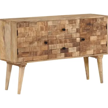 Příborník do zásuvky Příborník 110 x 30 x 70 cm masivní mangovníkové dřevo Hnědá376063