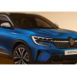 Renault Ozdobný prvek pro vzduchové otvory předního nárazníku – světle šedá