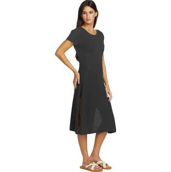 Dámské šaty šaty Volcom Meshy Beach Cover Up - Black XS