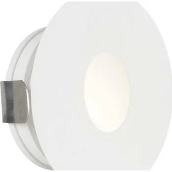 NOVA LUCE venkovní zapuštěné svítidlo do zdi PASSAGGIO bílý hliník LED 1W 3000K 3V IP54 délka kabelu 1.80m použijte driver 9020170 9031616