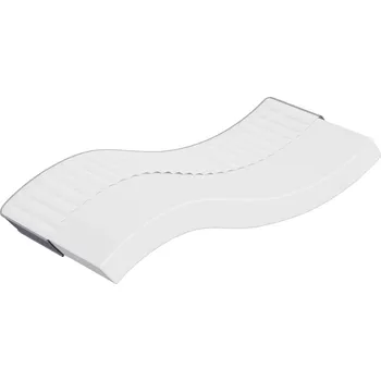 Matrace Pěnová matrace pro děti středně měkká 80 x 160 cm Bílá4016557