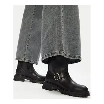 Dámské kozačky Polokozačky Pepe Jeans PLS50567 Černá 37