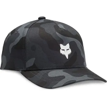 Cyklistické oblečení Kšiltovka Fox Yth Fox Head Camo 110 Sb Hat Black Camo