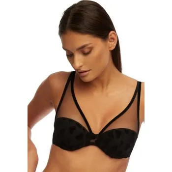 Podprsenka Push-up podprsenka Kinga Heartbeats PU-884 Černá 65D