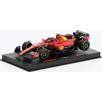 autíčko Ferrari F1 SF-23 #55 Scuderia CARLOS SAINZ - WITH PILOT AND SHOWCASE 1:43 Ferrari F1 SF-23 - kovový model auta