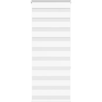 Žaluzie Zebra roleta bílá 60x150 cm šířka látky 55,9 cm polyester Bílá4014747