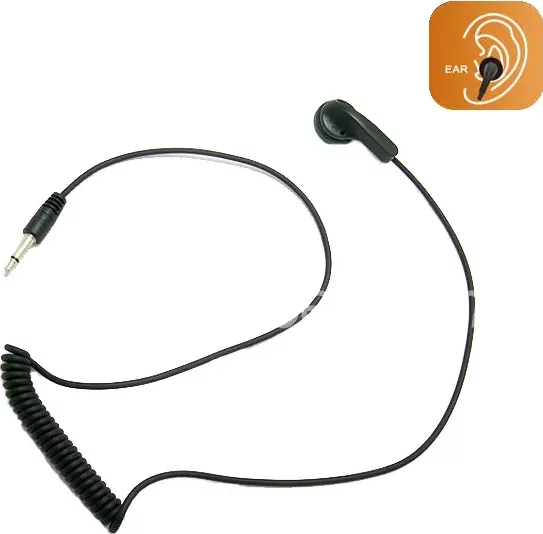 Sluchátko do ucha, typ "pecka"