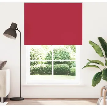 Žaluzie Roleta zatemňovací červená šířka látky 156,6 cm polyester Červená4011842