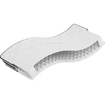 Matrace Matrace s bonnellovými pružinami medium 90 x 190 cm Bílá372954