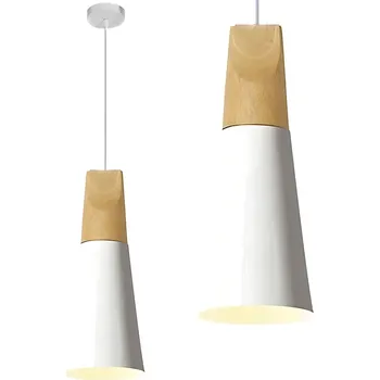 Toolight, Stropní svítidlo SCANDI B, bílá - hnědá, OSW-00151