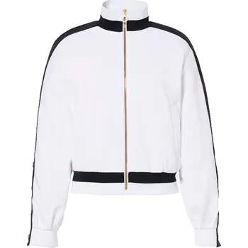 Cyklistické kalhoty Dámská bunda Goldbergh Monaco Track Jacket White