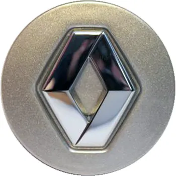 Středová krytka kola Renault Středová krytka - stříbrnošedá