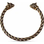 Drakkaria - splétárna CAITLIN, keltská kočka, náramek, bronz