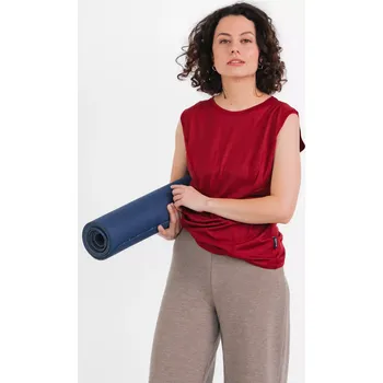 Dámské funkční tílko Merino 140 Vínová XL