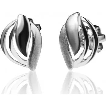 Náušnice Luxur, Decentní pecky Piper z bílého zlata, Šroubek, 585-68-3-0185.1B00.1.00.000.05