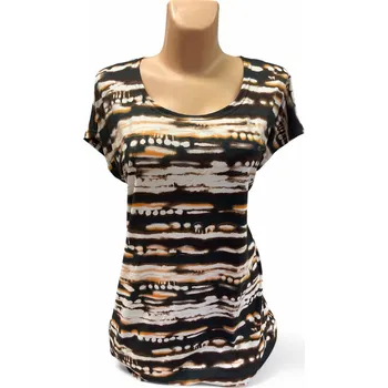 Dámská tunika Halenka ESTERA, Barva Jako na obrázku, Velikost XXXL56, Materiál 96% Viskoza 4% Lycra