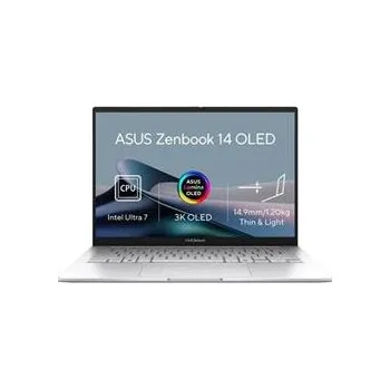 Notebook ASUS Zenbook 14 - Ultra 7 Processor 255H/32GB/1TB SSD/14"/WUXGA/OLED/Touch/2y PUR/Win 11 Pro/stříbrná