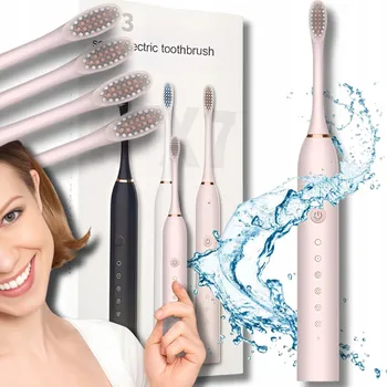 Elektrický zubní kartáček ELEKTRICKÝ SONICKÝ KARTÁČEK ZUBNÍ KARTÁČEK + DÁREK