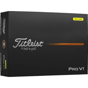 Golfový míček Titleist Titleist Pro V1 Golfové míčky 2025 YELLOW