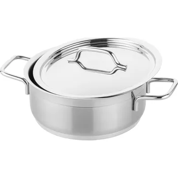 Hrnec Kastrol z nerezavějící oceli 2,5 L s poklicí Berndorf