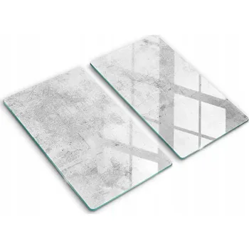 Obraz Dekorativní skleněné kuchyňské desky na krájení 2x30x52 cm Betonová textura