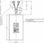Hydra MS MKP 60/285IV/E2211 kondenzátor motorový 60uF