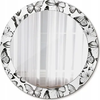 Zrcadlo Moderní Zrcadlo do Koupelny nebo Obývacího Pokoje - Motýli 70cm