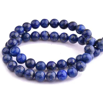 Dětské navlékací korálky Lapis lazuli 8mm