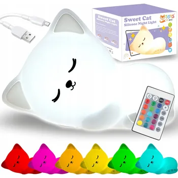 Lampička Noční lampa EVI bílá