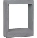 NOVA LUCE venkovní sloupkové svítidlo CAIRO šedý beton skleněný difuzor LED 8W 3000K 120-230V IP65 9540217