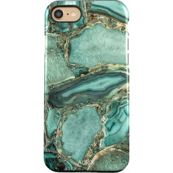 Pouzdro na mobilní telefon Kryt iPhone SE 2020 AURIX pevný Emerald Glow (obal neboli pouzdro na iPhone SE 2020)
