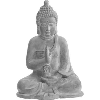Zahradní dekorace Sunjoy zahradní postava Buddhy z hlíny, meditující | D101019001