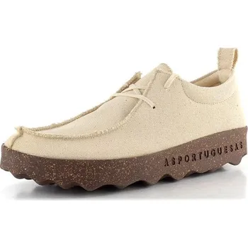 Dámské polobotky Asportuguesas plátěné polobotky na platformě washed ivory P018025023 - 40 | P694624