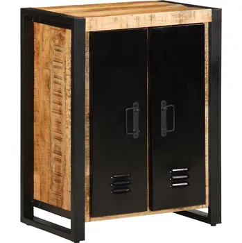 přebalovací pult a komoda Příborník 55x35x70 cm masivní hrubé mangovníkové dřevo Hnědá4013573