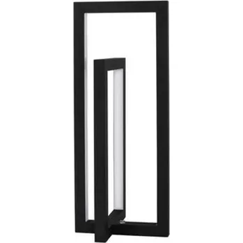Lampička NOVA LUCE stolní lampa ZESIRO černý hliník a akryl vypínač na těle LED 12W 24V 3000K IP20 stmívatelné 9086022