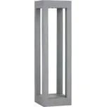 NOVA LUCE venkovní sloupkové svítidlo BEV šedý beton skleněný difuzor LED 5W 3000K 120-230V IP65 9540216